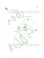 DecalsVN750 A15A16 per Kawasaki Vulcan 750 1999