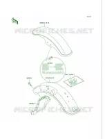 Fenders per Kawasaki Vulcan 750 1999
