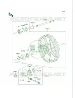 Front Wheel per Kawasaki Vulcan 750 1999