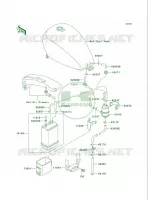 Fuel Evaporative SystemCA per Kawasaki Vulcan 750 1999