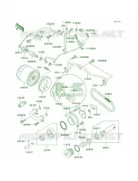 Oil PumpOil Filter per Kawasaki Vulcan 750 1999