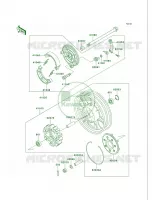Rear WheelChain per Kawasaki Vulcan 750 1999