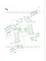 SuspensionShock Absorber per Kawasaki Vulcan 750 1999