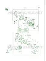 Taillights per Kawasaki Vulcan 750 1999