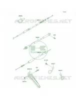Cables per Kawasaki KDX200 2004