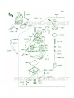 Carburetor per Kawasaki KDX200 2004