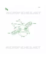 Footrests per Kawasaki KDX200 2004