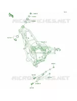 Frame per Kawasaki KDX200 2004