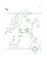 Headlights per Kawasaki KDX200 2004