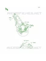 Labels per Kawasaki KDX200 2004