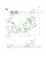 Rear Hub per Kawasaki KDX200 2004