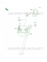 Stands per Kawasaki KDX200 2004