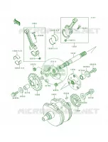 Crankshaft per Kawasaki Vulcan 800 1998