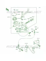 Front Master Cylinder per Kawasaki Vulcan 800 1998