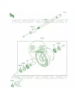 Front Wheel per Kawasaki Vulcan 800 1998