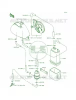 Fuel Evaporative System per Kawasaki Vulcan 800 1998
