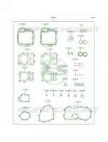 Gasket Kit per Kawasaki Vulcan 800 1998