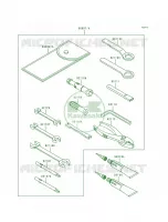 Owner's Tools per Kawasaki Vulcan 800 1998