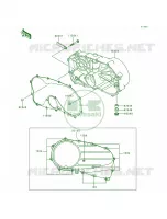 Right Engine Covers per Kawasaki Vulcan 800 1998
