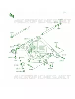 Swingarm per Kawasaki Vulcan 800 1998