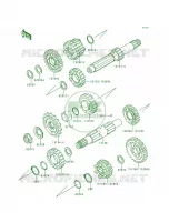 Transmission per Kawasaki Vulcan 800 1998