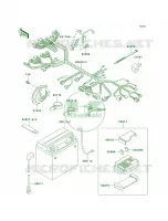 Chassis Electrical Equipment per Kawasaki Vulcan 800 Classic 1997