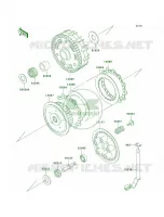 Clutch per Kawasaki Vulcan 800 Classic 1997
