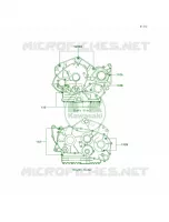 Crankcase Bolt Pattern per Kawasaki Vulcan 800 Classic 1997