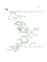 Cylinder Head Cover per Kawasaki Vulcan 800 Classic 1997