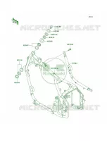 Frame per Kawasaki Vulcan 800 Classic 1997