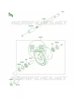 Front Wheel per Kawasaki Vulcan 800 Classic 1997