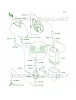 Fuel Evaporative System per Kawasaki Vulcan 800 Classic 1997