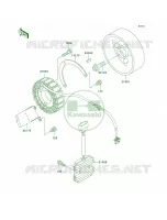 Generator per Kawasaki Vulcan 800 Classic 1997