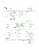 HandlebarVN800 B1 per Kawasaki Vulcan 800 Classic 1997