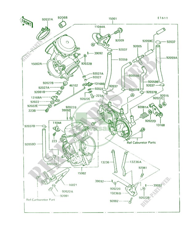 Carburetor per Kawasaki Vulcan 750 1996