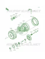 Clutch per Kawasaki Eliminator 600 1996