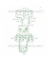 Crankcase Bolt Pattern per Kawasaki Eliminator 600 1996