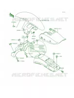 Fenders per Kawasaki Eliminator 600 1996
