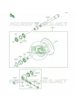 Front Wheel per Kawasaki Eliminator 600 1996