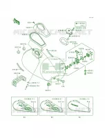 Fuel Tank per Kawasaki Eliminator 600 1996