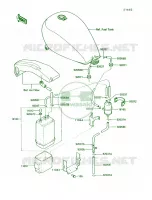 Canister per Kawasaki Vulcan 750 1992