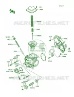 Carburetor Parts per Kawasaki Vulcan 750 1992