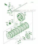 Clutch per Kawasaki Vulcan 750 1992