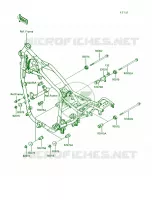 Frame Fitting per Kawasaki Vulcan 750 1992