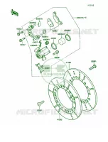 Front Brake per Kawasaki Vulcan 750 1992