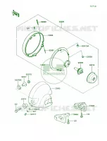 Head Lamp per Kawasaki Vulcan 750 1992