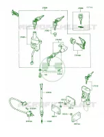 Ignition Switch per Kawasaki Vulcan 750 1992