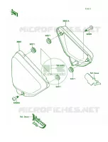 Side Cover per Kawasaki Vulcan 750 1992