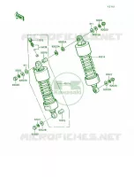 SuspensionShock Absorber per Kawasaki Vulcan 750 1992