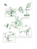 Handlebar per Kawasaki Vulcan 750 1988